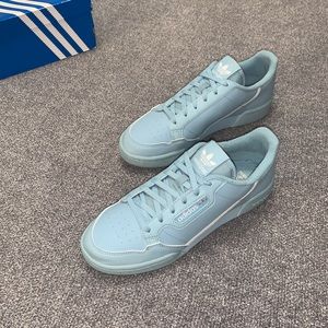 ADIDAS Continental 80 J Woman’s Originals Ash Blue Glacier Size 6.5